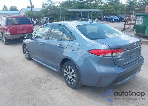 2021 Toyota Corolla Hybrid Le from USA, damaged, VIN JTDEAMDE3MJ009288